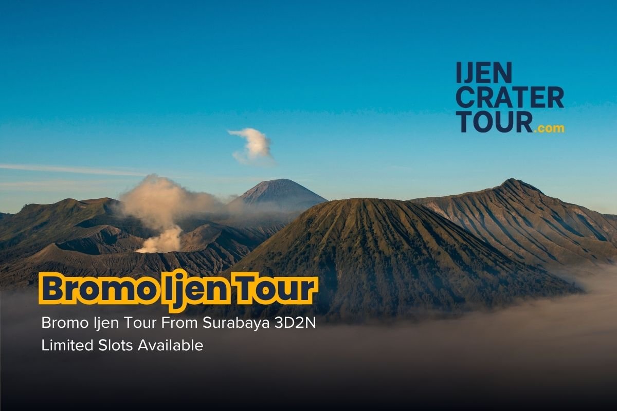 Bromo Ijen Tour From Surabaya sunrise Mount Bromo viewpoint East Java